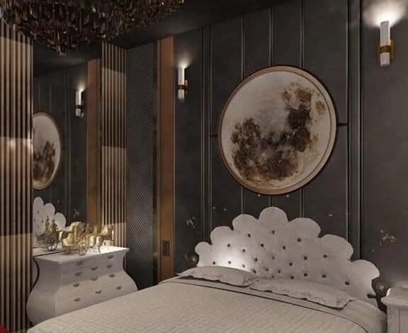 تصميم غرف فخمة بالرياض